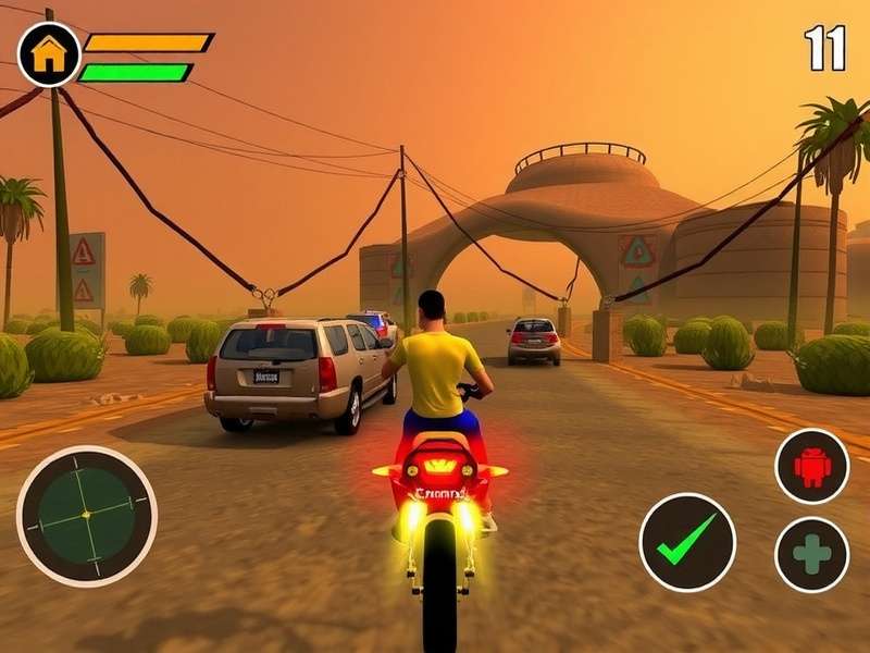 Indian Blaze Runner gameplay screenshot